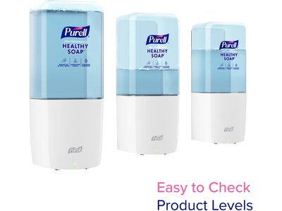 PURELL Healthy Soap ES10 Automatic Wall-Mounted Hand Soap Dispenser, White (8330-E1)