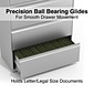 Quill Brand® Commercial 5 File Drawers Lateral File Cabinet, Locking, Gray, Letter/Legal, 36"W (21746D)