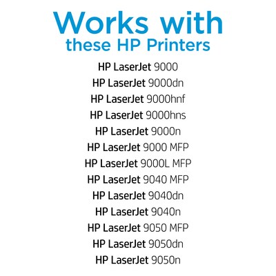 HP 43X Black High Yield Toner Cartridge (C8543X)