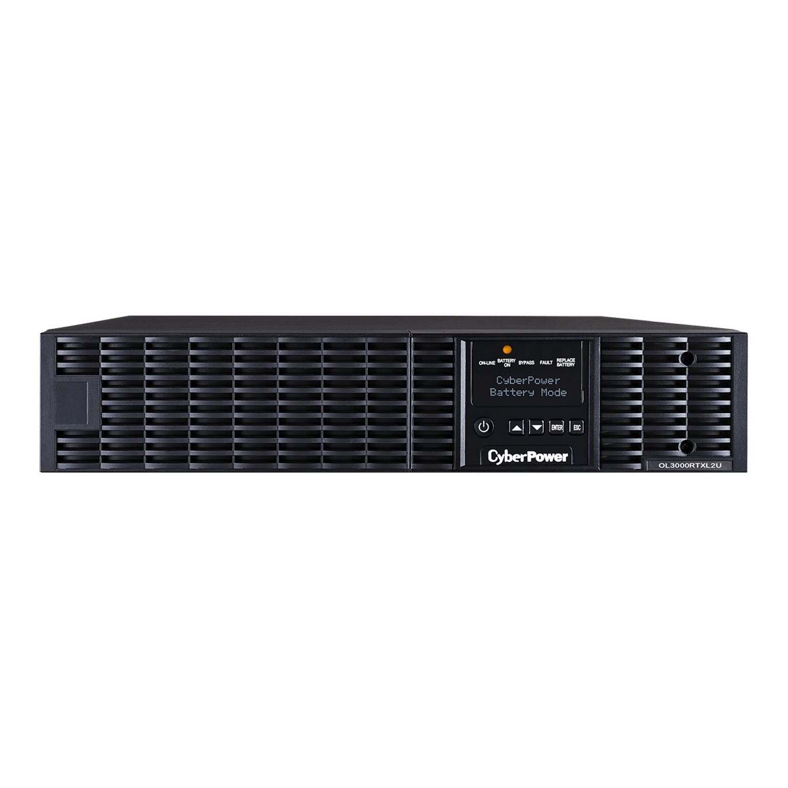 CyberPowerPC Smart App Online UPS Series 3000 VA Extended Battery Module, 7 Outlets, Black (OL3000RTXL2UN)