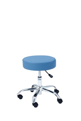 Viva Comfort Armless Vinyl Medical and Lab Stool, Blue (ADI910-01-BLU-MK)
