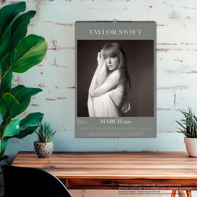 2026 BrownTrout Taylor Swift 11.69" x 16.53" Monthly Wall Calendar (9798330707737)