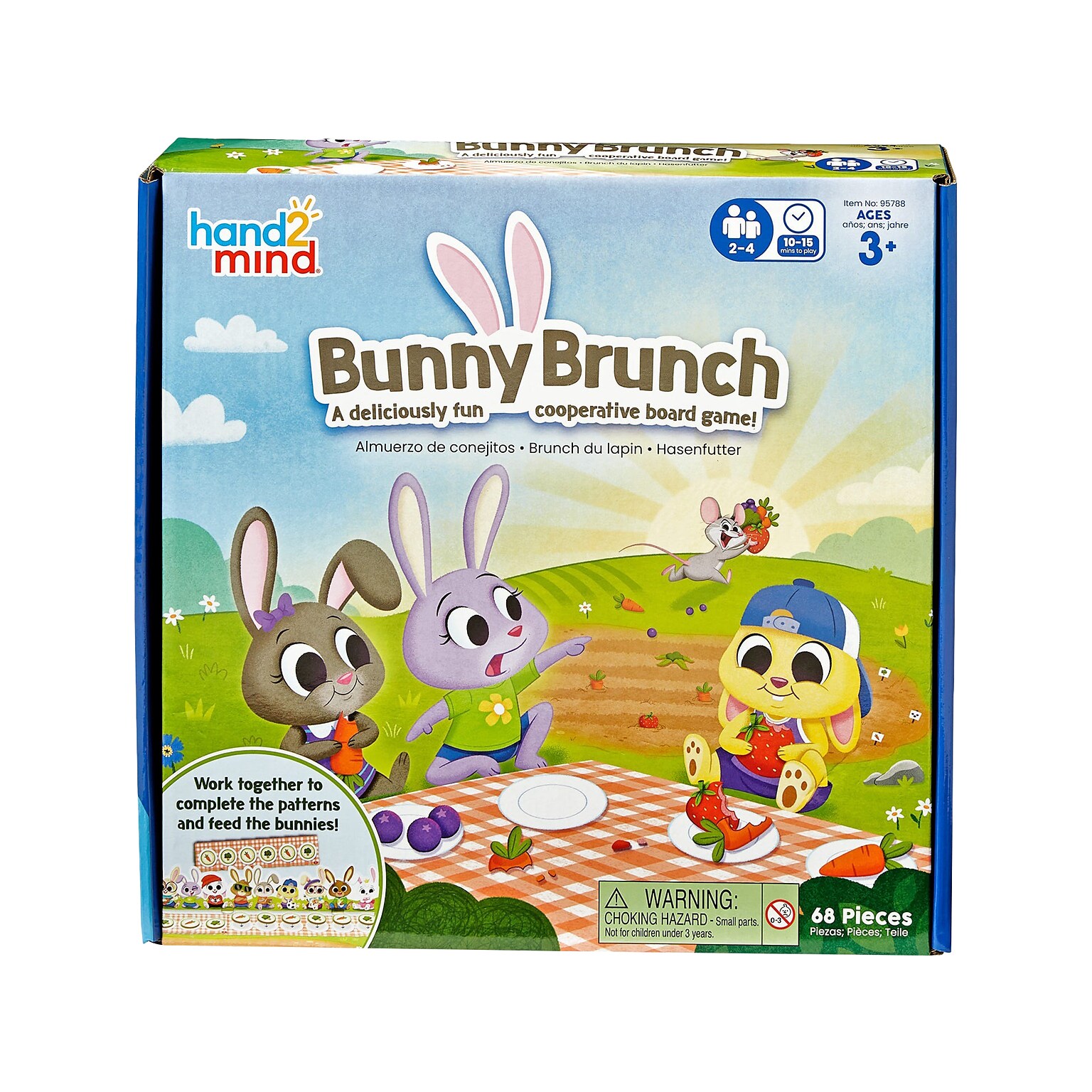hand2mind Bunny Brunch Board Game (95788)