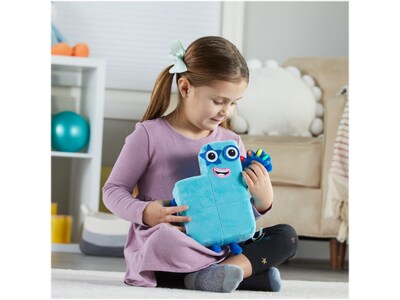 hand2mind Numberblocks Sing-Along Numberblock Five Plush, Blue (95352)