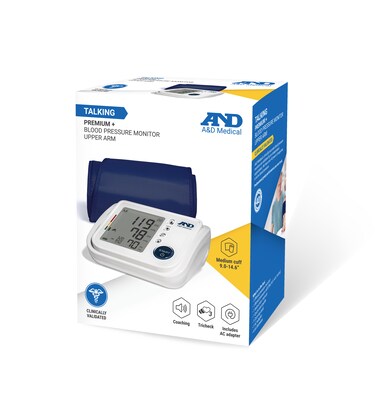 A&D Medical Talking Blood Pressure Monitor (UA-1030T)