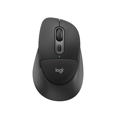 Logitech Signature Comfort Plus M850 L Wireless Ergonomic Optical Mouse, Black (910-007711)