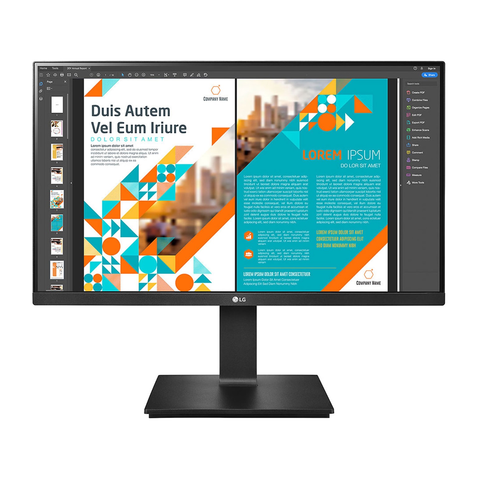 LG 23.8 LCD Monitor, Black (24BP55Q-B)