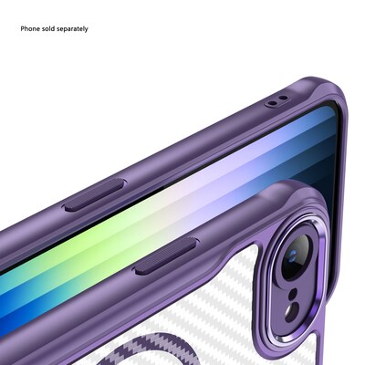 SaharaCase Venture Series MagSafe Phone Case for iPhone 16e, Shock Absorbing, Shadow Purple (CP00824)