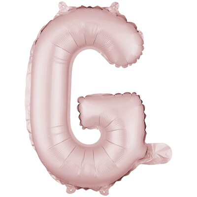 Party City (Air-Filled) 16 G Foil Balloon, Dusty Rose (AM 1 100074-92)