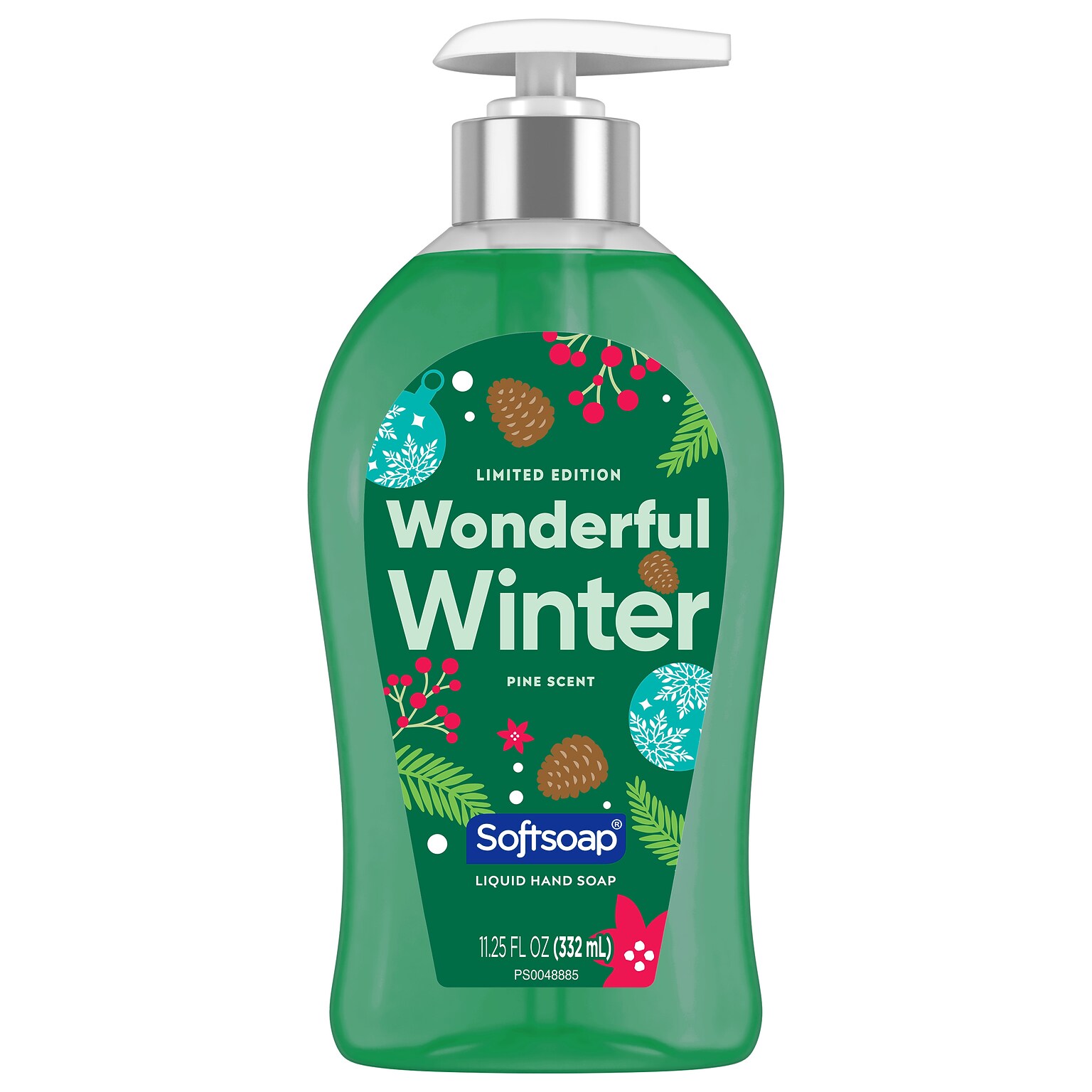 Softsoap Limited Edition Wonderful Winter Liquid Hand Soap, Pine Scent, 11.25 fl oz. (61023766)
