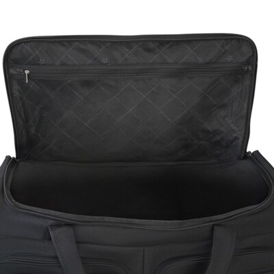 U.S. Army ROMEO 28" Polyester Telescoping Travel Duffel with Wheels, Black (USLROM28BLK)