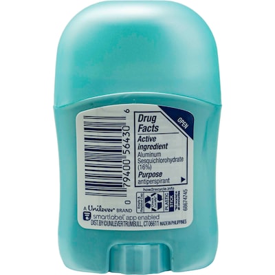 Degree Advanced 72H Shower Clean Antiperspirant for Women, 0.5 oz Stick, 12 Sticks/Bag, 12 Bags/Carton
