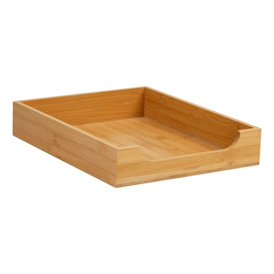 Mind Reader Desk Tray, Brown (BTRAY-BRN)
