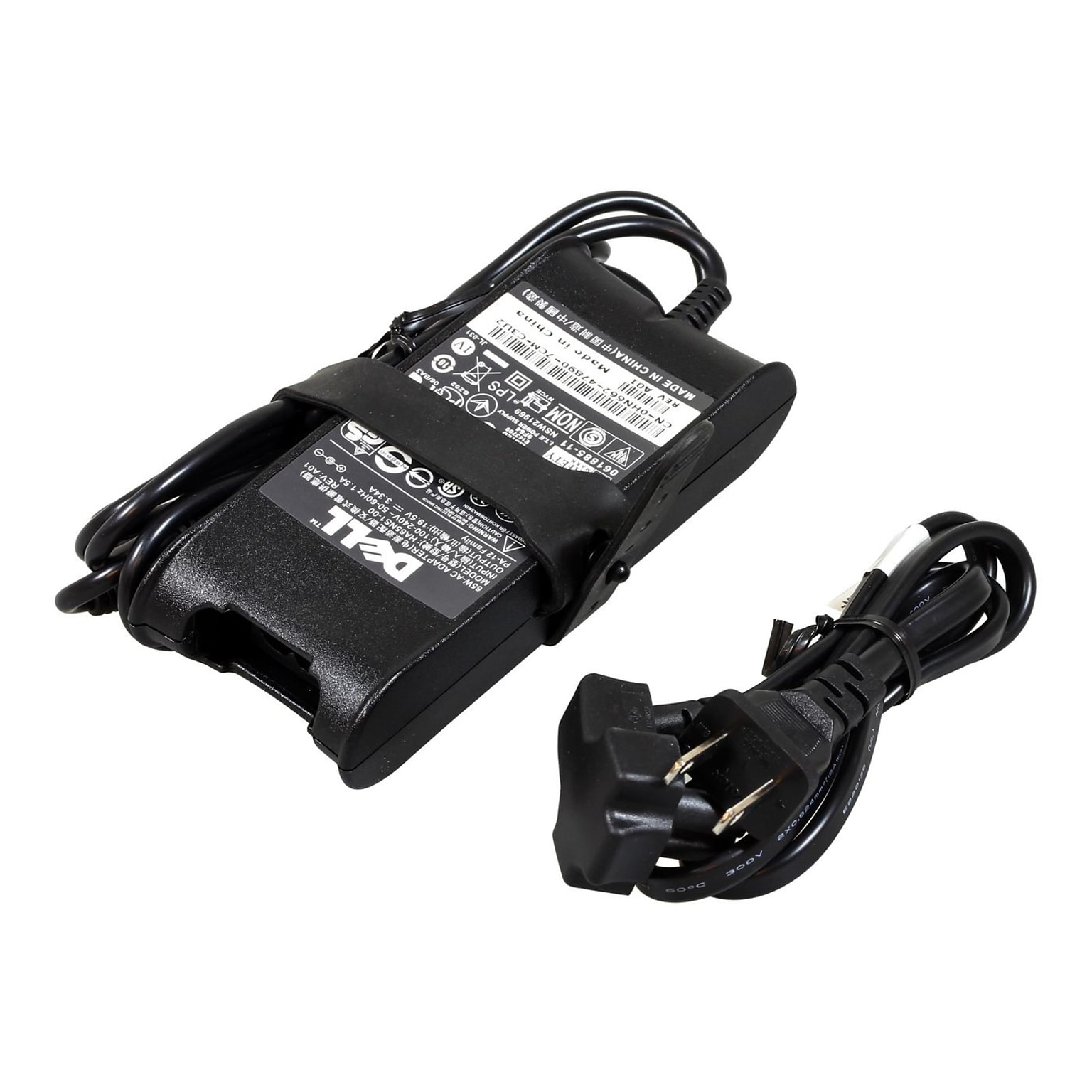 Dell 65W Laptop AC Adapter Charger for Dell Inspiron/Latitude/Vostro Laptop, Black (YD637)