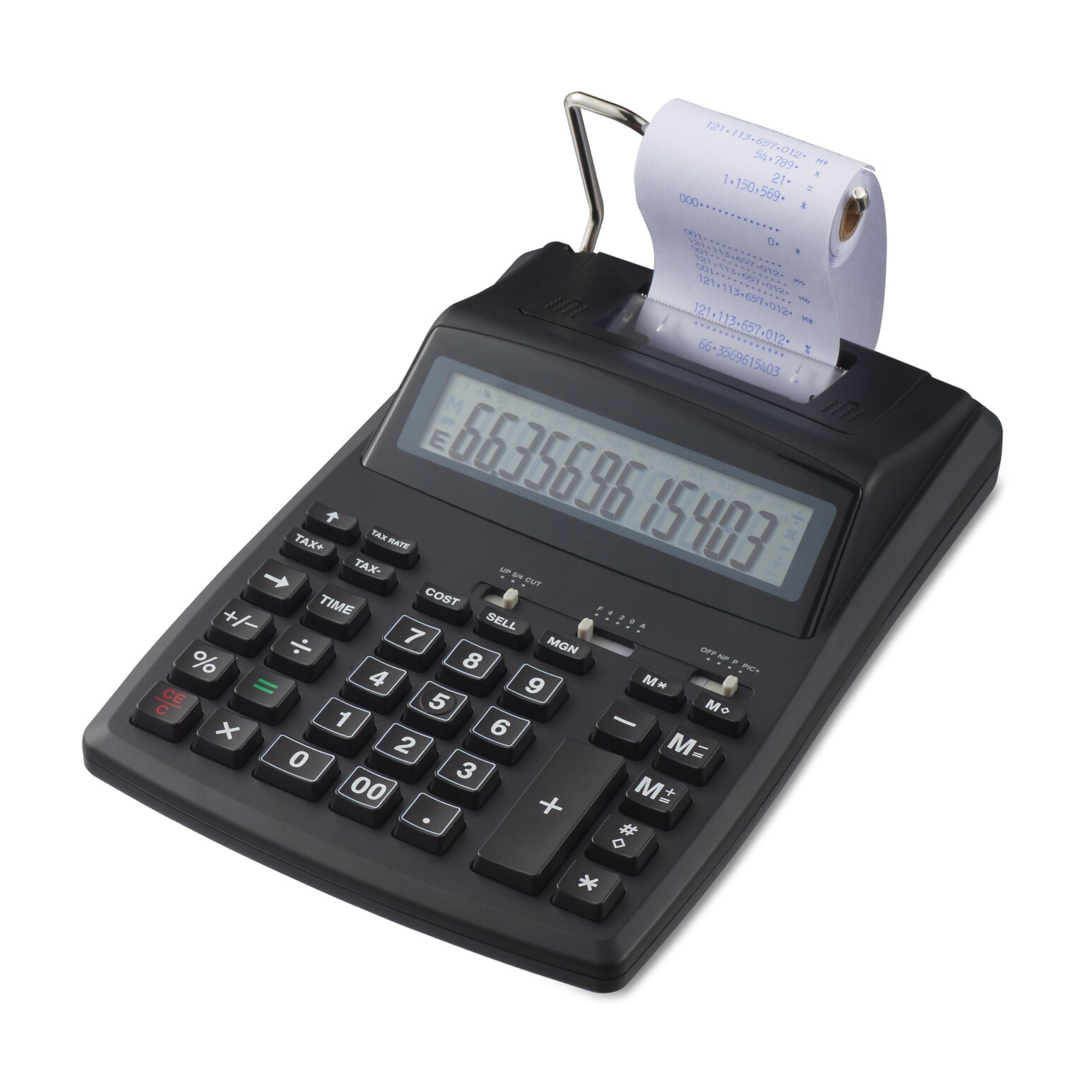 Staples ST44780-CC 12-Digit Desktop Printing Calculator, Black