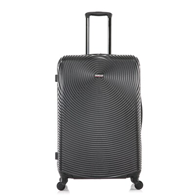 DUKAP Inception 29.29 Hardside Suitcase, 4-Wheeled Spinner, TSA Checkpoint Friendly, Black (DKINC00