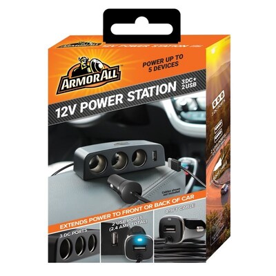 Armor All 5 port 12V Power Station