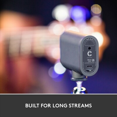 Logitech Mevo Start HD 1080p Live-Streaming Webcam, Black (961-000498)