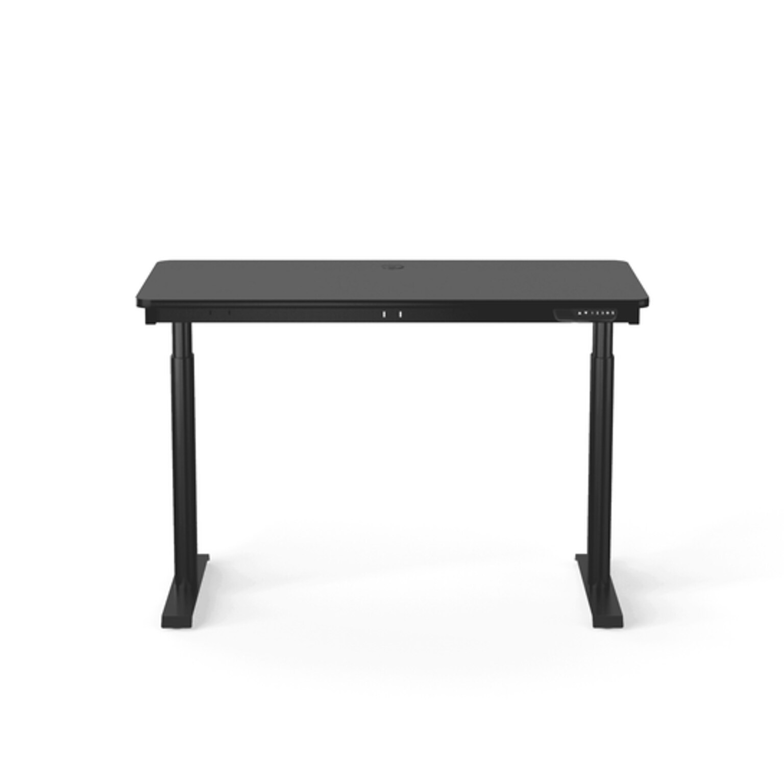 VersaDesk PowerLift 48W Electric Rectangular Adjustable Standing Desk, Black (PLSDR4824-BB-APP)