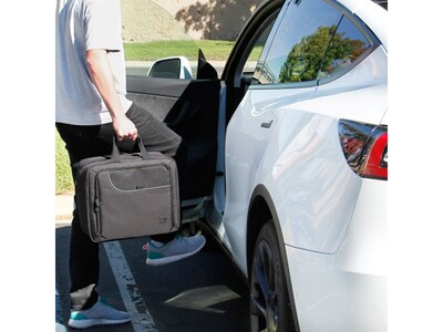 USA Gear S Series S23 Console Travel Bag for PlayStation 5, Black/Black (GRSLS23110BKWS)