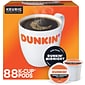 Dunkin' Midnight Coffee Keurig® K-Cup® Pods, Dark Roast, 88/Carton (400849)