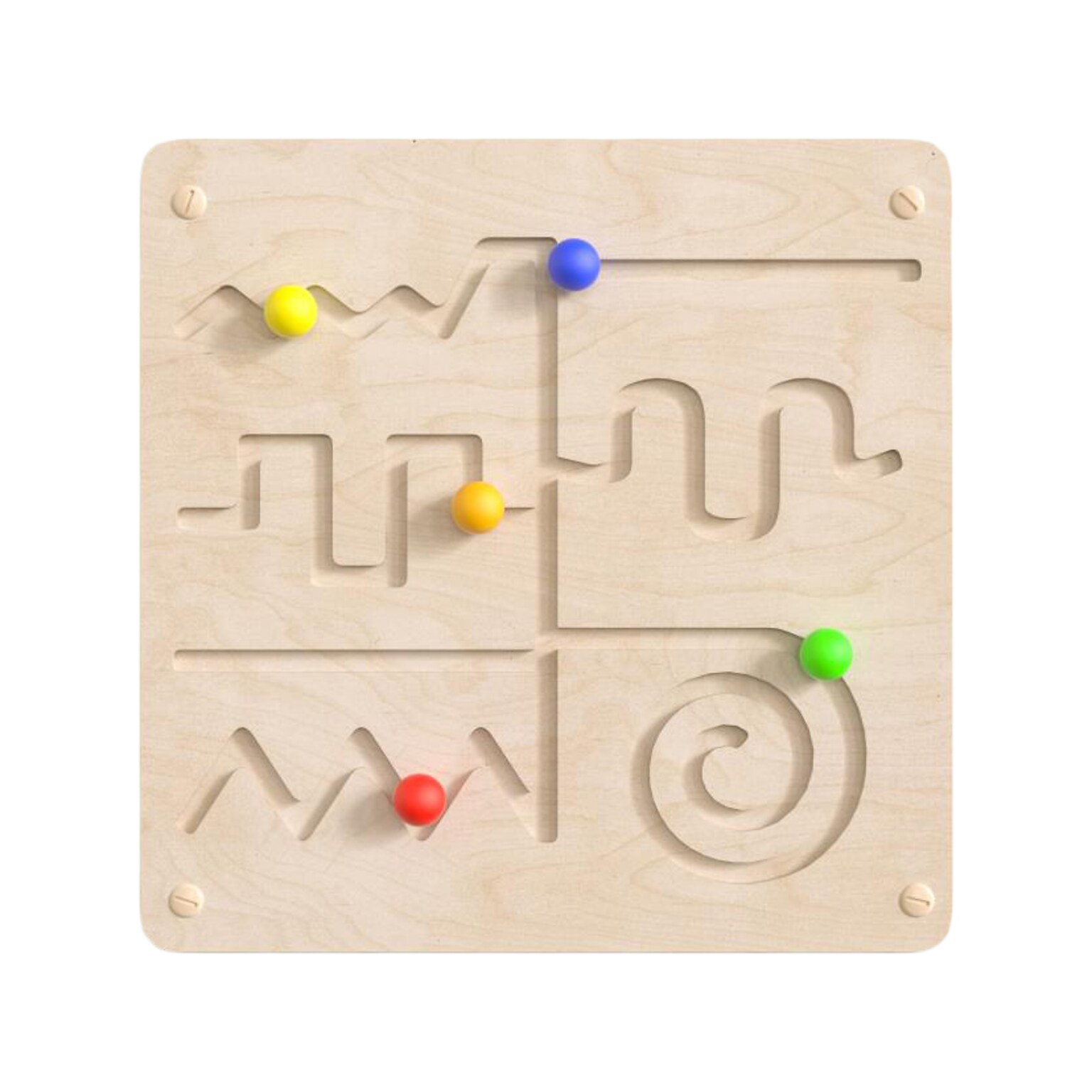 Flash Furniture Bright Beginnings Maze Motor Skills STEAM Wall Activity Board (MK-ME14337-GG)