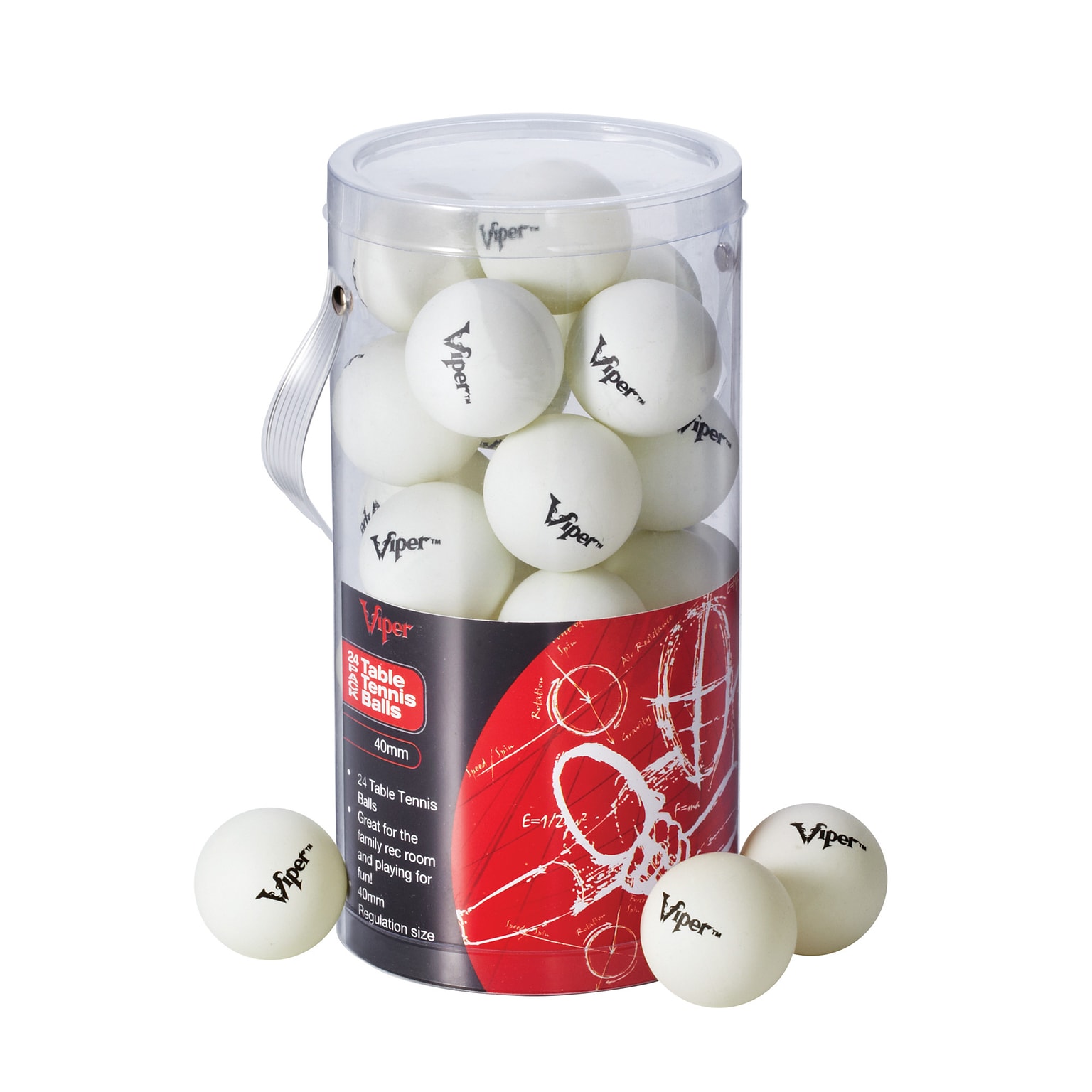Viper 24 Pack Table Tennis Balls (70-1020)