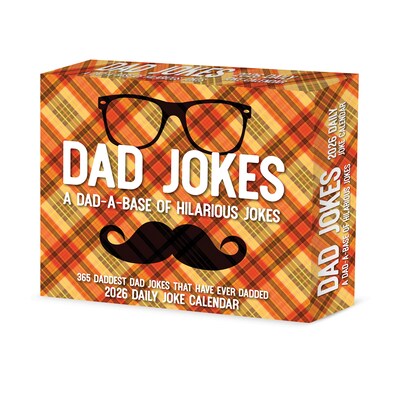 2026 Willow Creek Dad Jokes 6.2" x 5.4" Day-to-Day Calendar (54109)