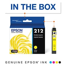 Epson T212 Yellow Standard Yield Ink Cartridge (T212420-S)