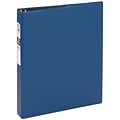 Avery Economy 1 3-Ring Non-View Binders, Round Ring, Blue (03300)