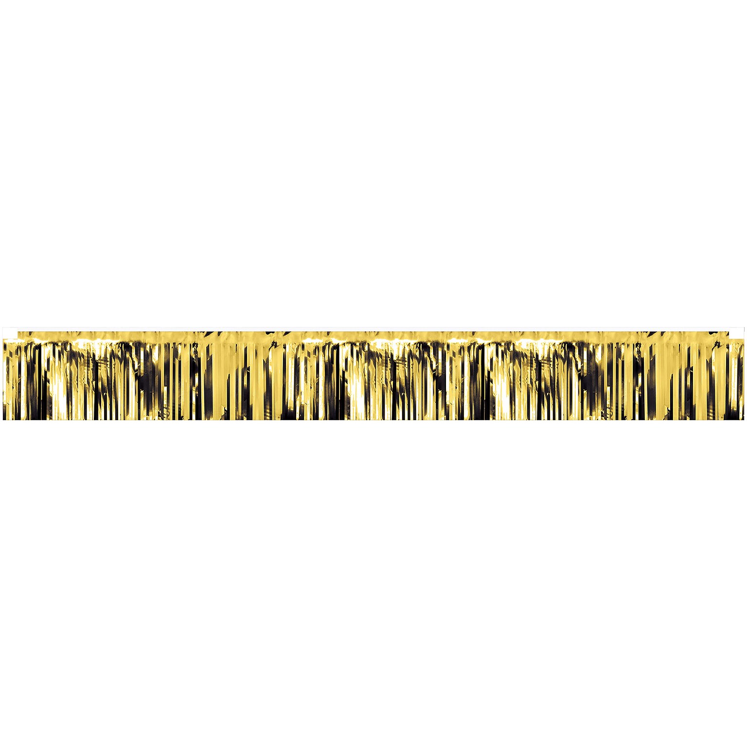 Beistle Metallic Fringe Banner, Gold (56092-GD)