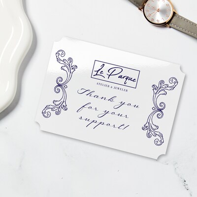 Avery Integrated Cards, 5" x 7", Glossy White, 50/Pack (95351)