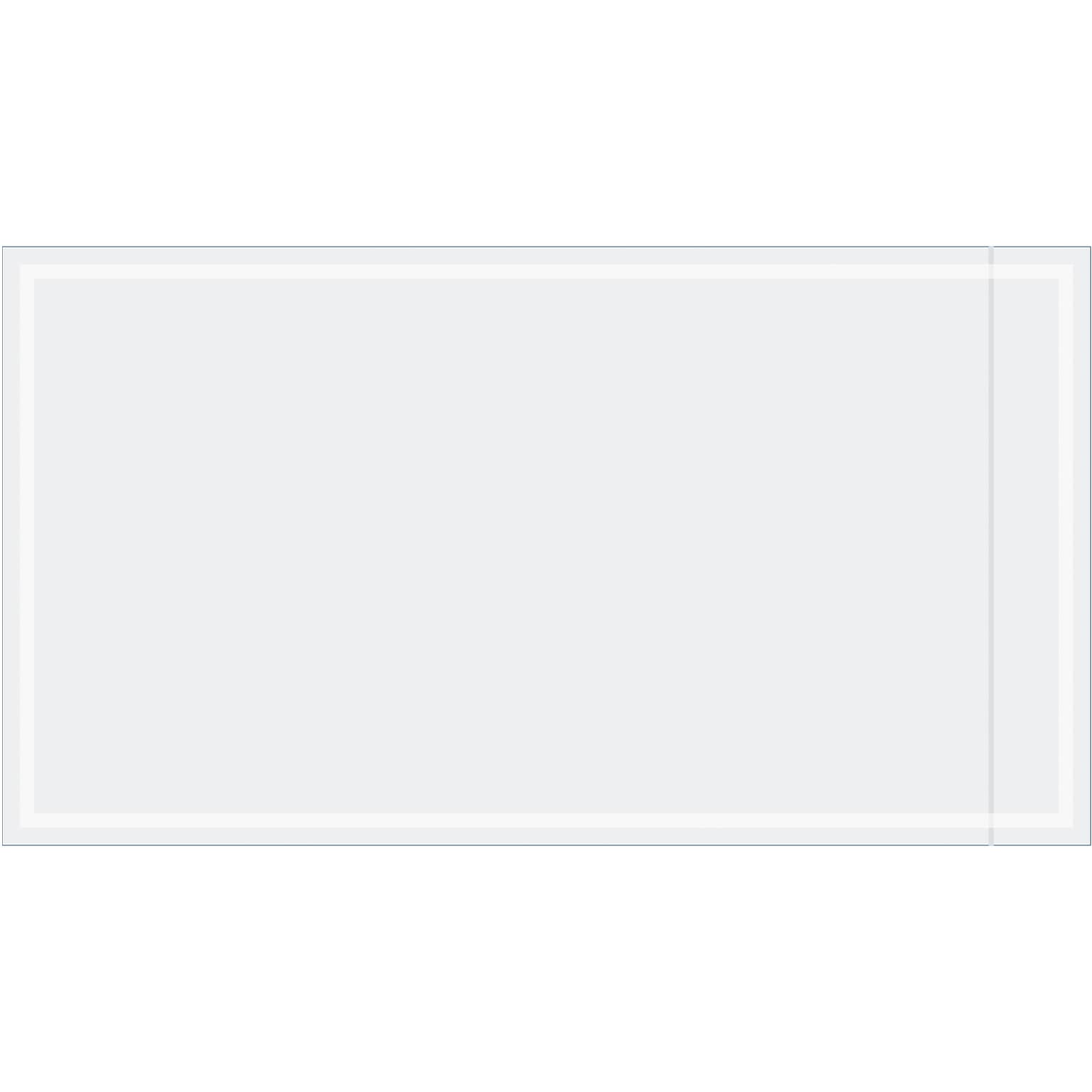 Staples Clear Adhesive Packing List Envelopes, 5.5” x 10”, Side-Loading Document Pouches — Pack of 1000