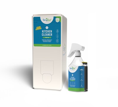 Simpleaf Clean Kitchen Cleaner & Degreaser Concentrate, Citrus Zest, 5 Gallon (SKCBIB015GCZCon)