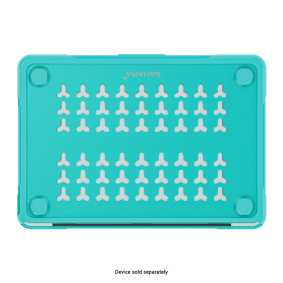 SaharaCase Raider Series Heavy Duty 13" MacBook Neo Case, Shock-Absorbing, Teal (LT00122)