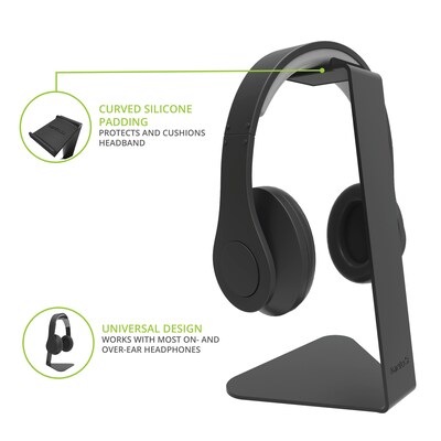 Kanto Universal Headphone Stand, Black (H1)