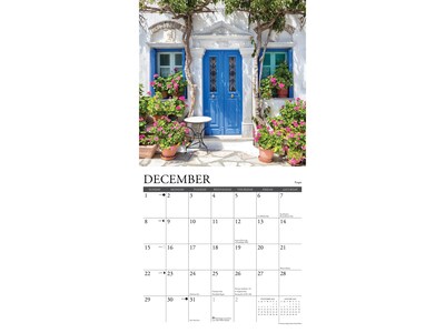 2024 Willow Creek Greece 12" x 12" Monthly Wall Calendar (33814)