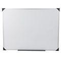 Mind Reader 9-to-5 Collection Magnetic Dry-Erase Whiteboard, 36 x 47.75 (OFFBOARD-WHT)