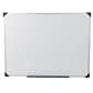 Mind Reader Dry-Erase Whiteboard Wall Mount With Eraser Marker Shelf, 36" x 48" (OFFBOARD-WHT)