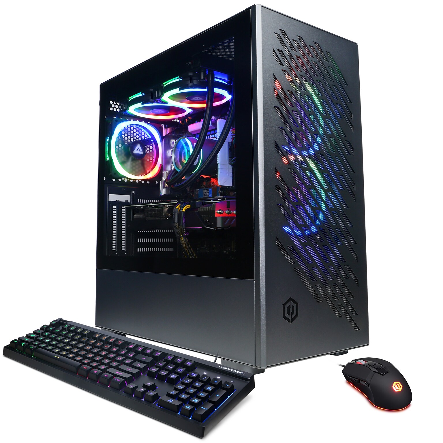 CyberPowerPC Gamer Supreme Gaming Desktop Computer, Intel Core i7-14700F, 16GB Memory, 2TB SSD (SLC10000CPGV16)
