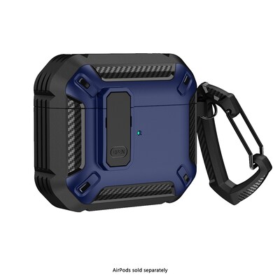 SaharaCase Raider Case for AirPods, 4th Generation, Midnight Blue (HP00178)