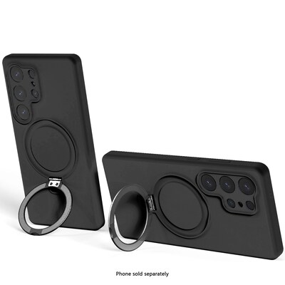 SaharaCase Venture Phone Case with for Galaxy S25 Ultra, Shock Absorbing, Scorpion Black (CP00761)