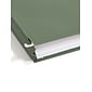 Smead Recycled Hanging File Pocket, 1.75" Expansion, Legal Size, Standard Green, 25/Box (64318)