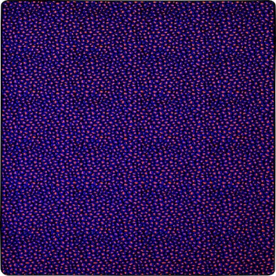 Joy Carpets Afterglow Nylon 6' x 9' Machine Tufted Rug, Fluorescent (467Q)