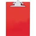 Saunders® Recycled Plastic Clipboards; Red