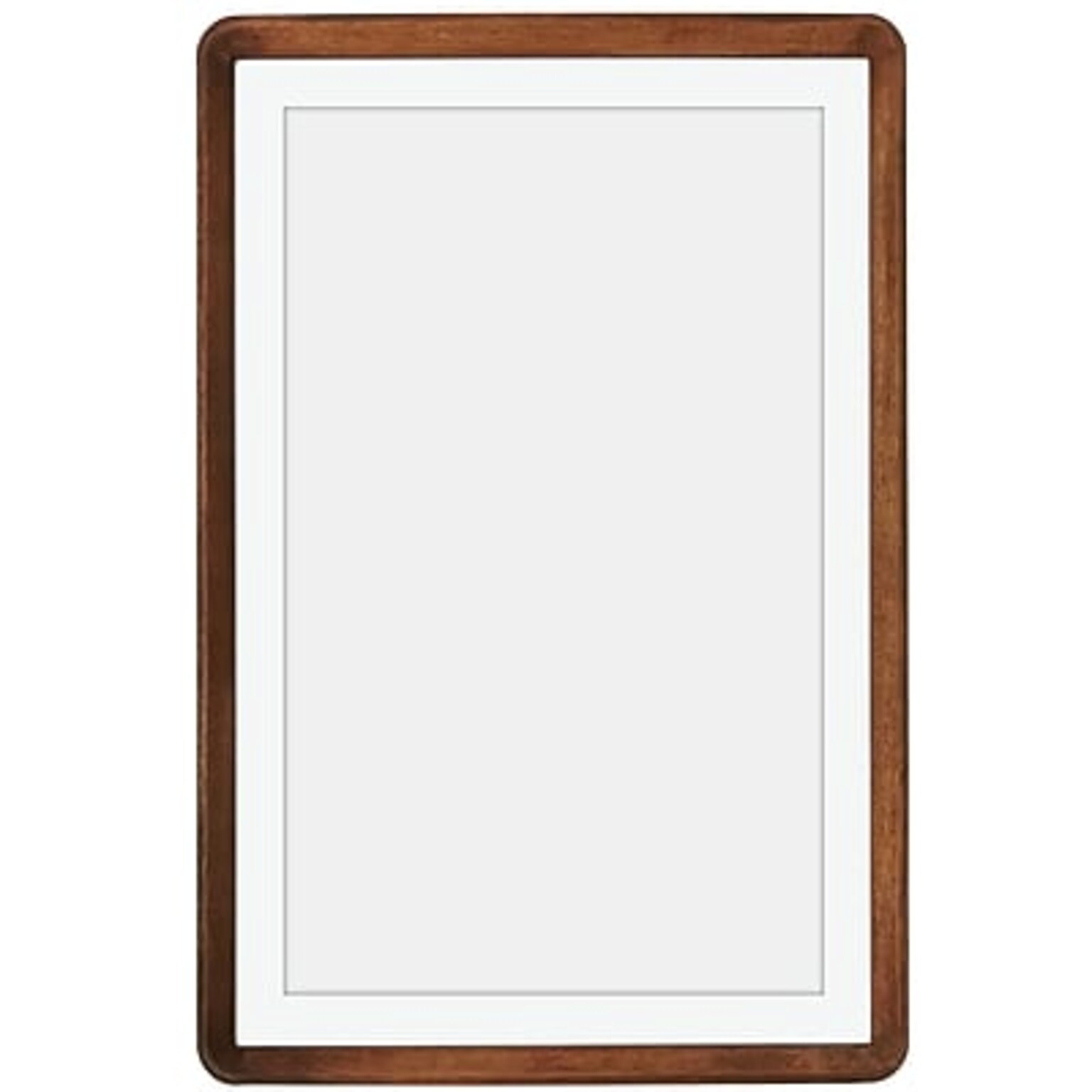 Excello Brands 12 x 18 Wood Picture Frame, Brown (PF-1218-BTWD)