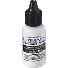 Medical Arts Press® Pre-Inked Stamp Refill Ink; Black