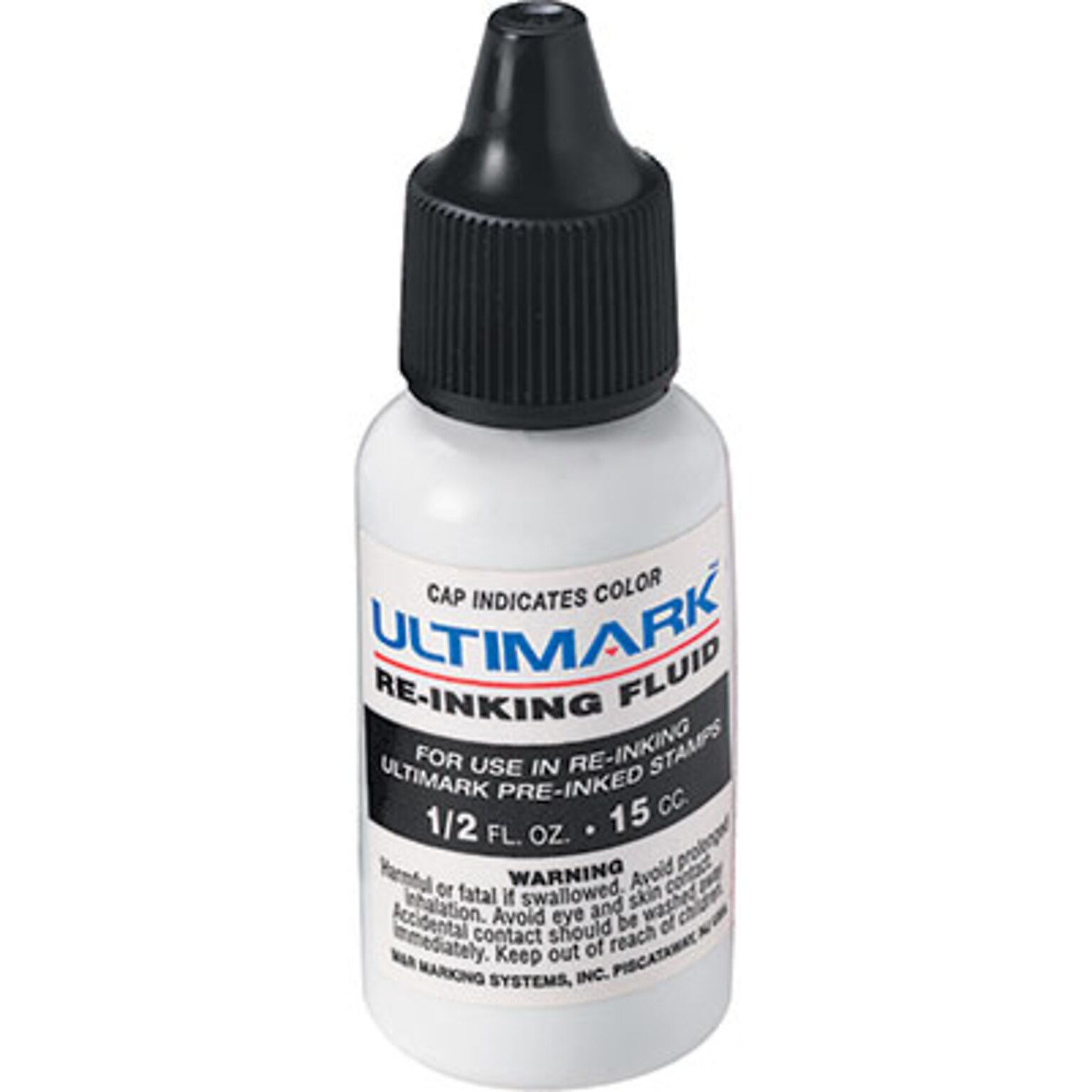 Medical Arts Press® Pre-Inked Stamp Refill Ink; Black