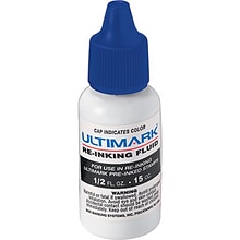 Medical Arts Press® Pre-Inked Stamp Refill Ink; Blue