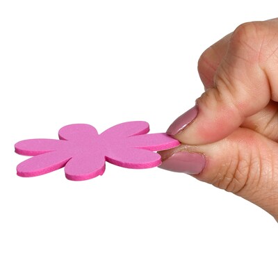 Ready2Learn Glitter and Foam Sticker Stacking Flowers, Multicolored, 144/Pack (CE-10089)